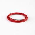Leather Bracelet RED N295