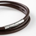 Leather Bracelet BROWN N297