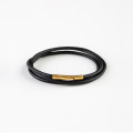 Leather Bracelet BLACK N298