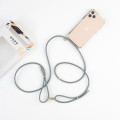 Leather Phone Necklace Case GREY N036