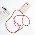Leather Phone Necklace Case RED N037