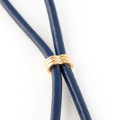 Leather Phone Strap NAVY BLUE N064