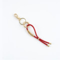 Leather Key Chain RED N168
