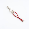 Leather Key Chain RED N168