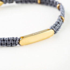 Macrame Silver Bracelet N250