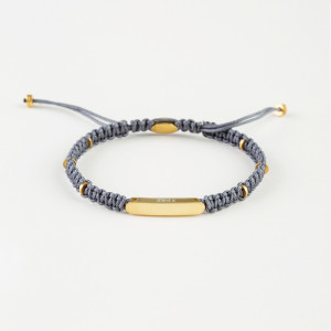 Macrame Silver Bracelet N250