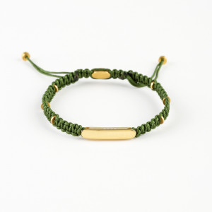 Macrame Silver Bracelet N252