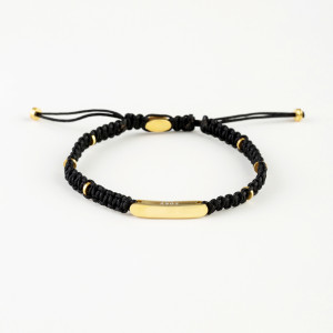 Macrame Silver Bracelet N254