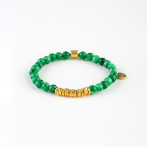 Natural Stones Silver Bracelet N259