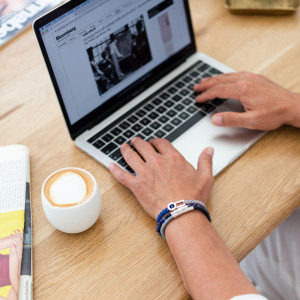 Natural Stones Silver Bracelet N261