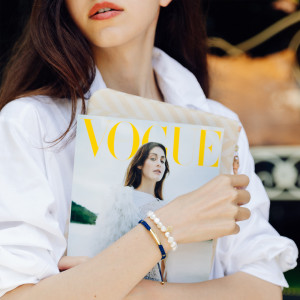 Natural Stones Silver Bracelet N264