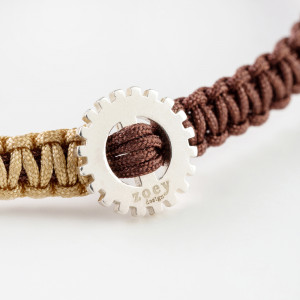 Macrame Silver Bracelet N265