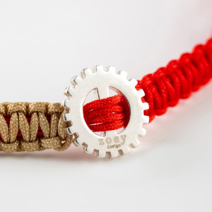 Macrame Silver Bracelet N267