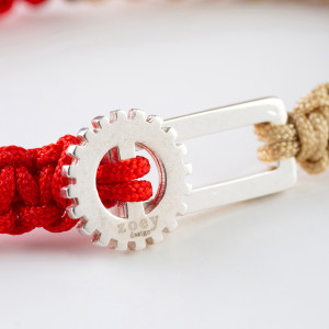 Macrame Silver Bracelet N268