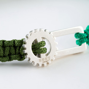 Macrame Silver Bracelet N270