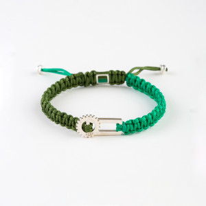 Macrame Silver Bracelet N270