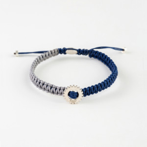 Macrame Silver Bracelet N271