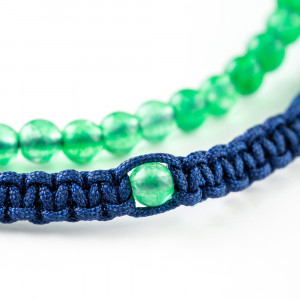 Macrame Natural Stones Bracelet N279