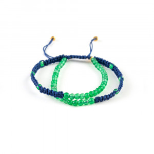 Macrame Natural Stones Bracelet N279