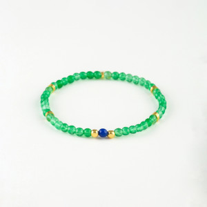 Natural Stones Silver Bracelet N285