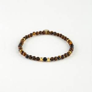 Natural Stones Silver Bracelet N289