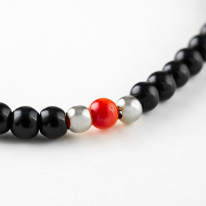 Natural Stones Silver Bracelet N290