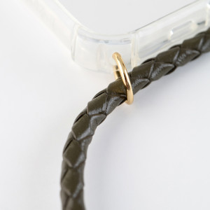 Leather Phone Necklace Case N038