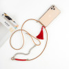 Leather Phone Necklace Case N046