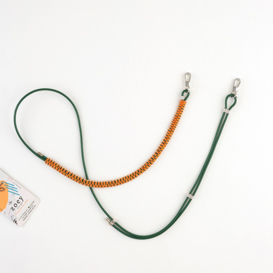 Leather Phone Strap GREEN N070